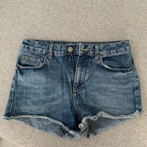 Topshop Denim Shorts Size 28 Waist